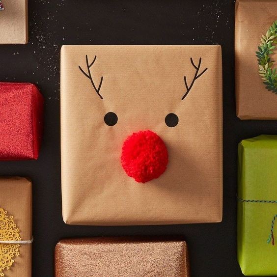 papel de presente natal barato atacado