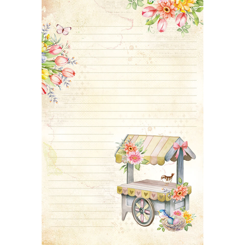 papel de carta liso com moldura para imprimir