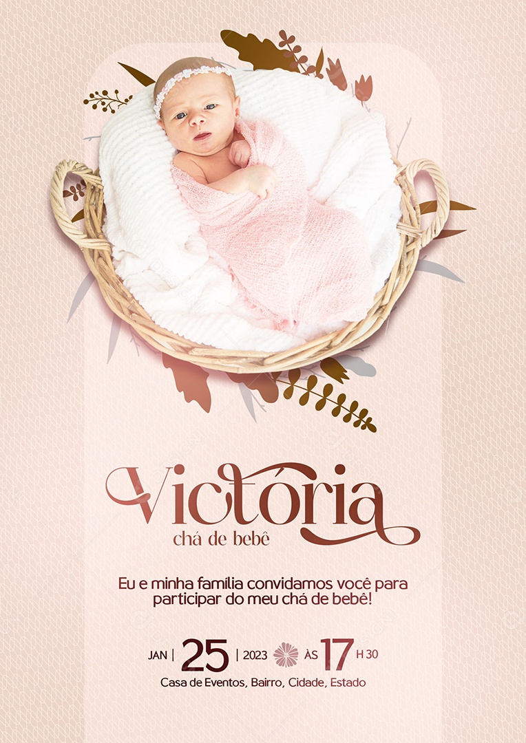 erros comuns ao escolher papel convite cha de bebe