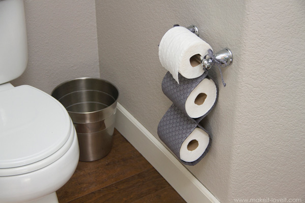 passo a passo porta papel higienico de tecido