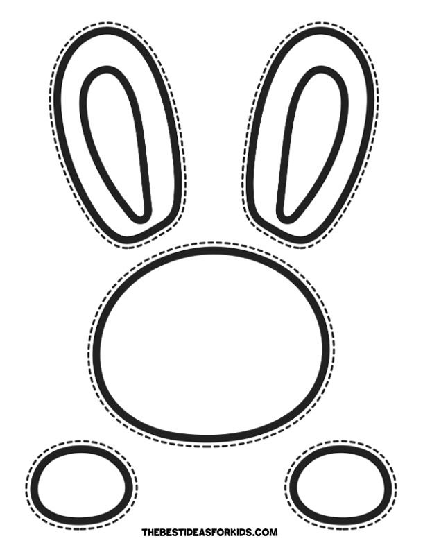 coelhinho da páscoa para colorir