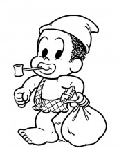 desenhos de personagens do folclore brasileiro para imprimir