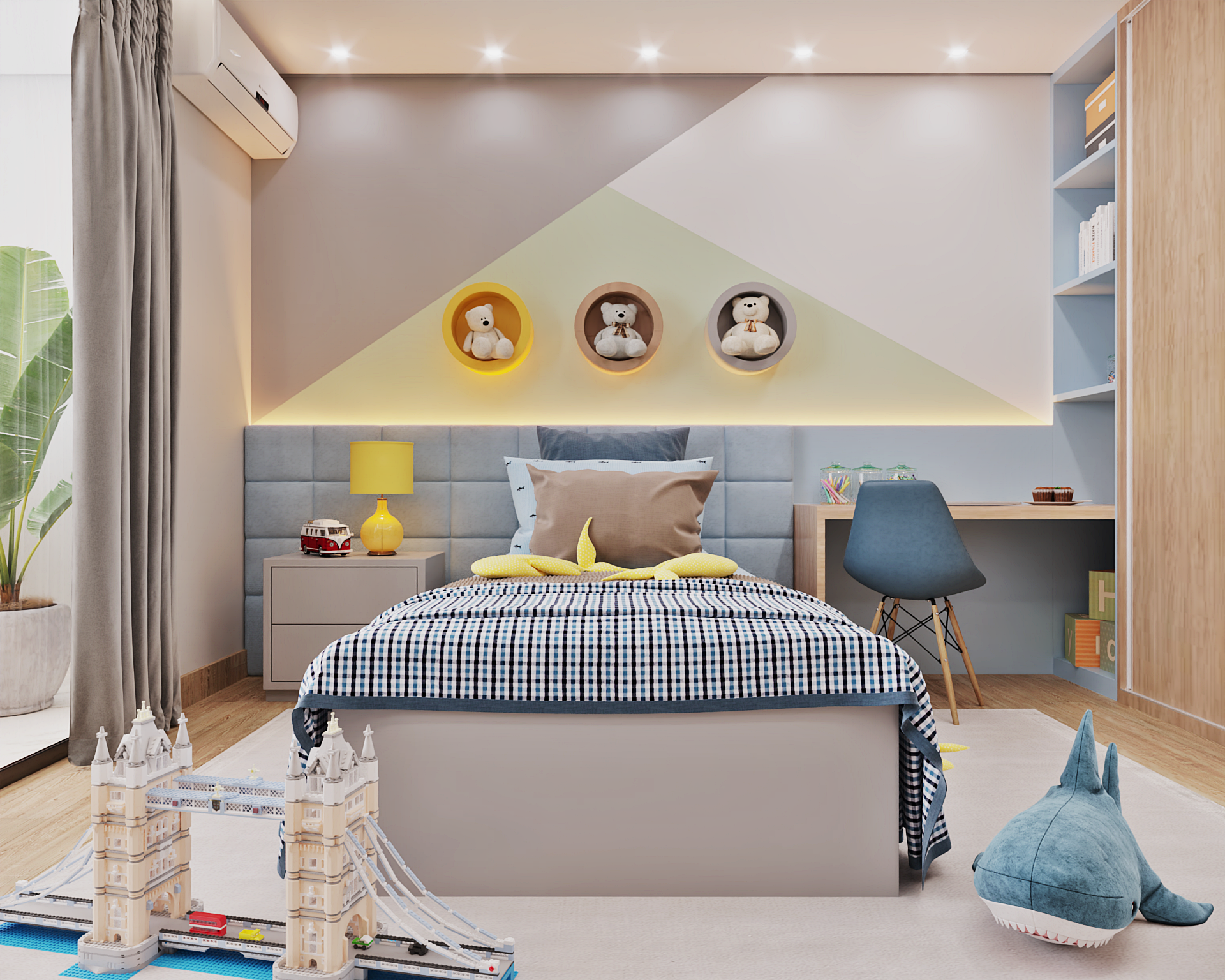 pintura quarto de menino