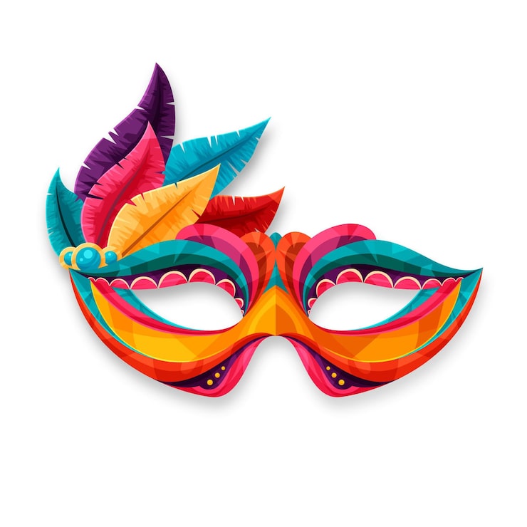 plantillas máscaras carnaval para imprimir gratis