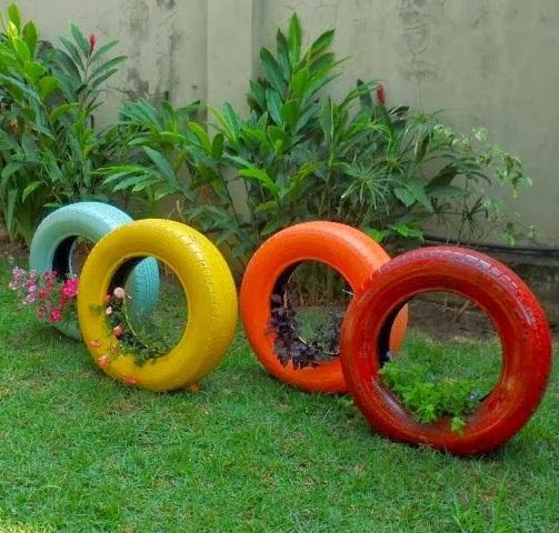 quanto custa fazer um puff de pneu decorado