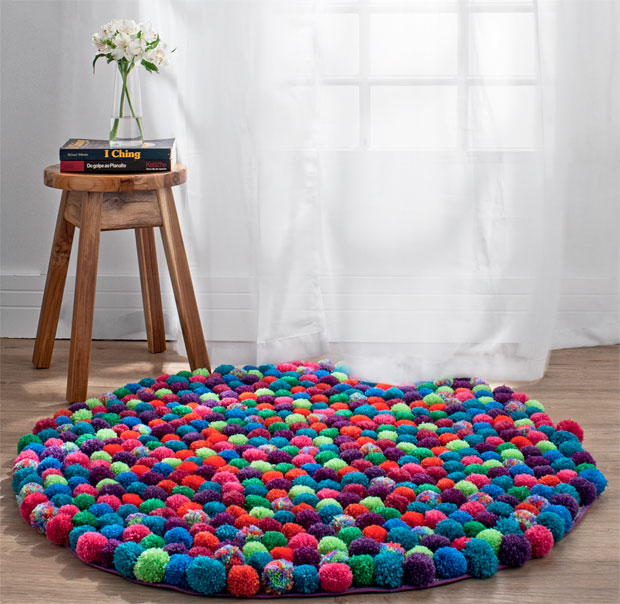 10 Ideias Criativas de Decoração com Pompons de Lã