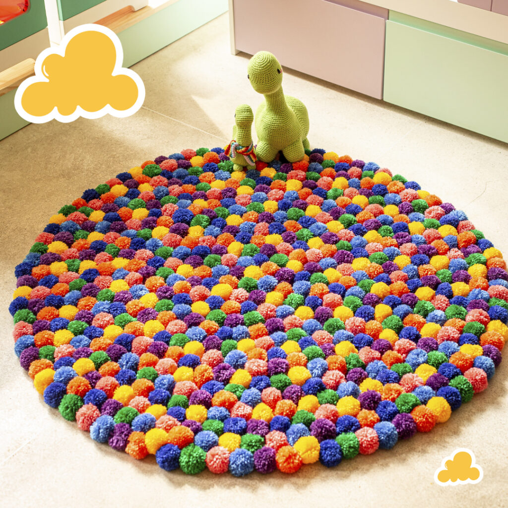 pompom para decoração