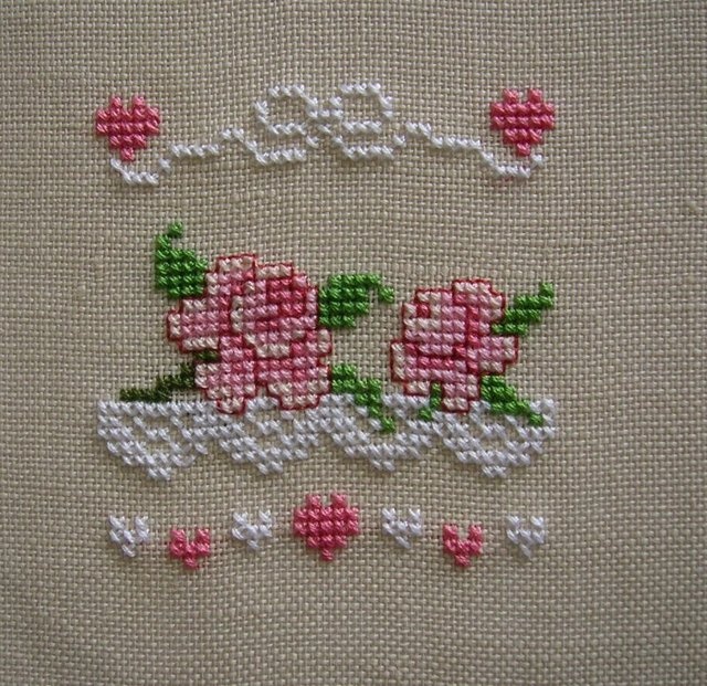 cross stitch small flowers patterns