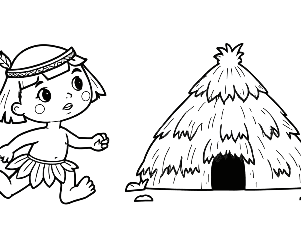 desenhos de ocas para colorir