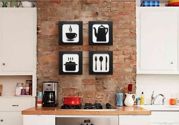 quadros criativos para cozinha
