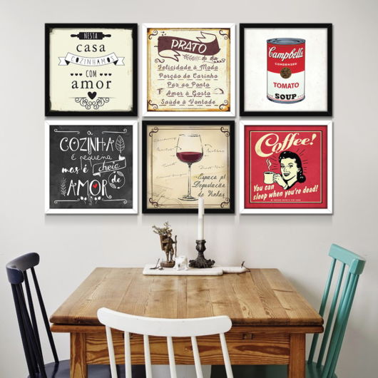 Decoração de Cozinha: Dicas Essenciais para Compor e Instalar Seus Quadros