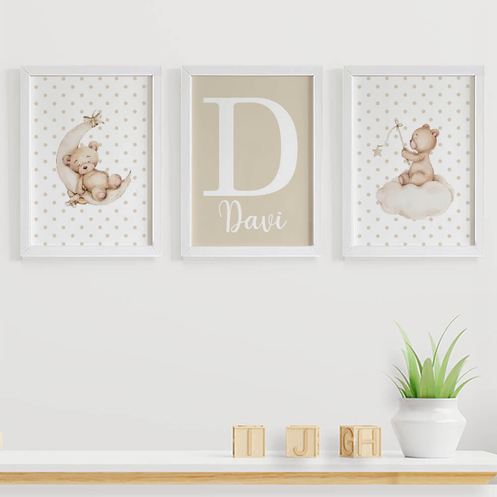 melhores ideias quadros urso quarto bebe estilos