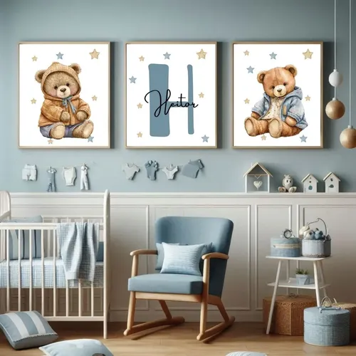 quadros urso quarto bebe baratos onde comprar