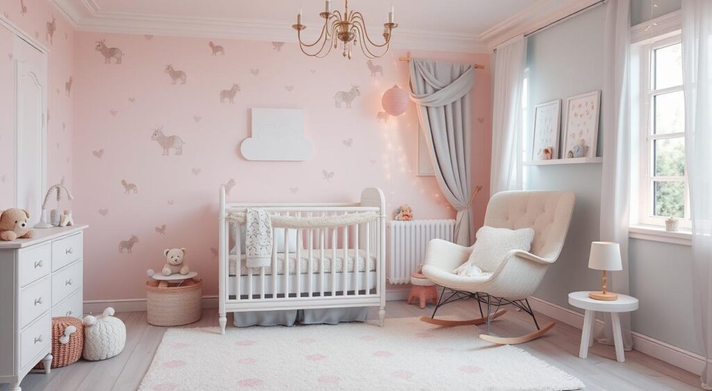 como fazer móbile quarto bebe menina simples