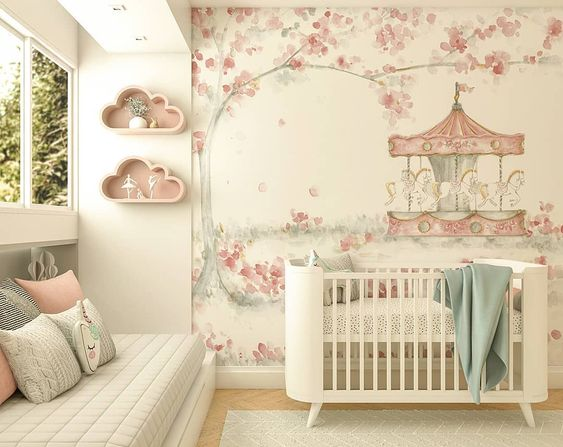 quanto custa decorar quarto bebe menina simples