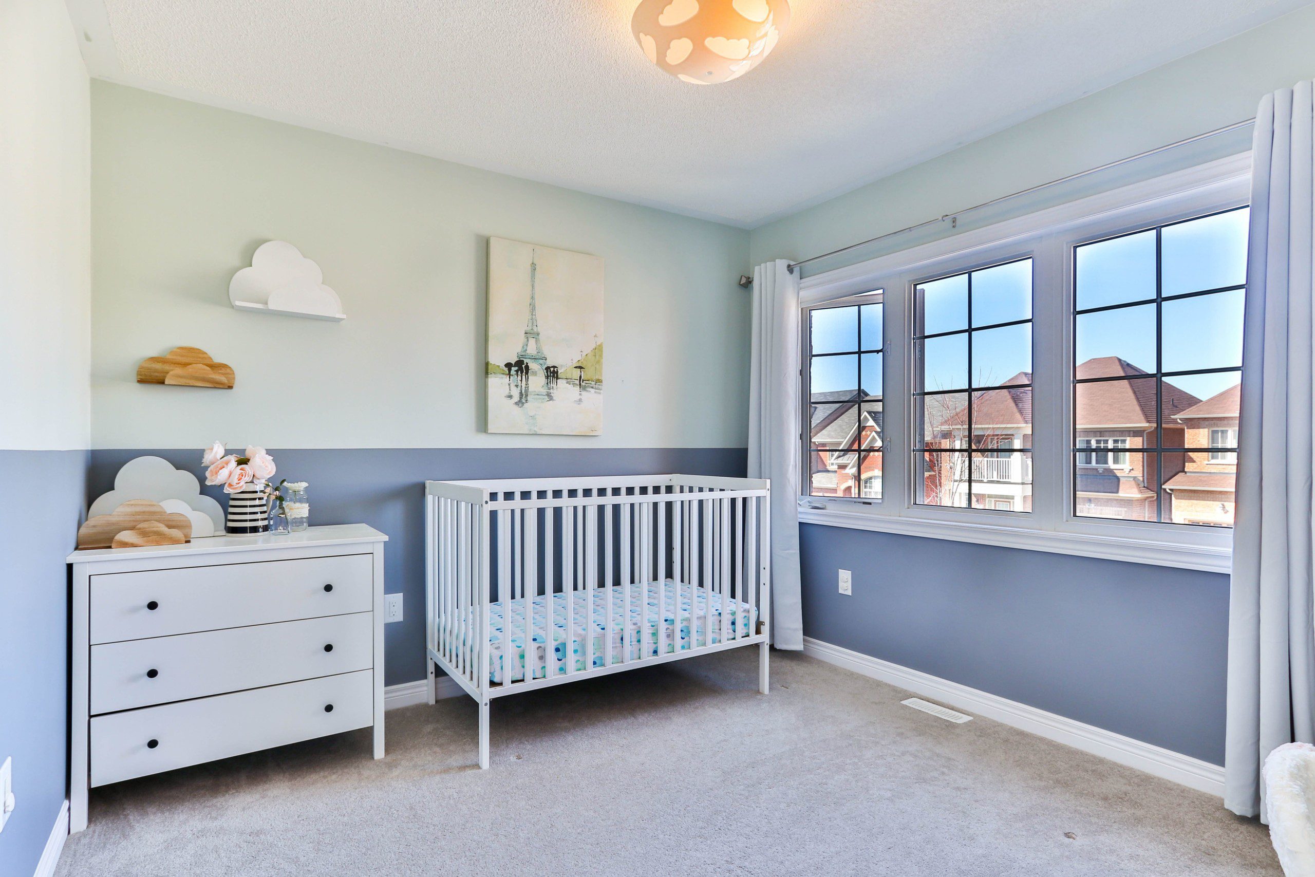 20 ideias criativas quarto bebe menino moderno