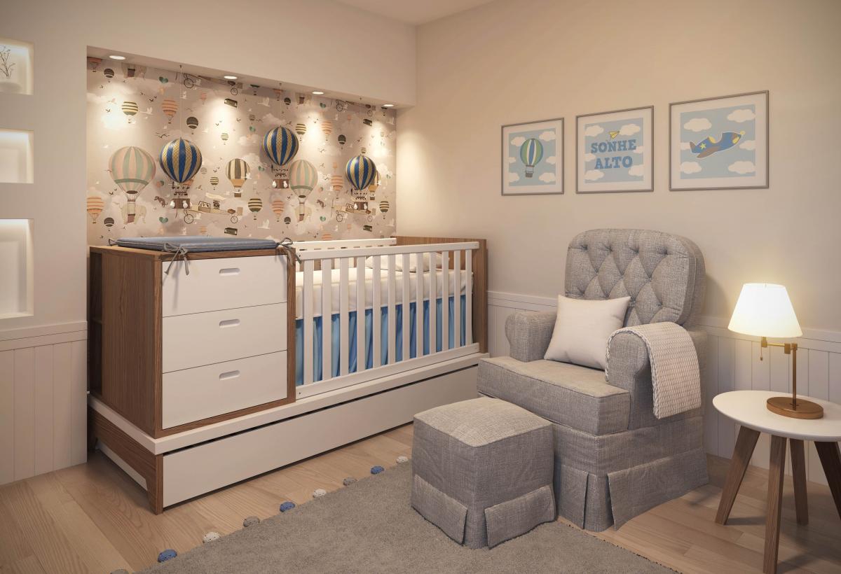 erros comuns ao montar quarto de bebe pequeno