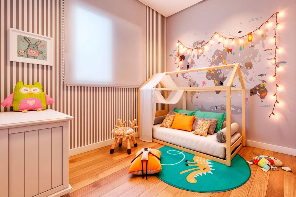 decorar quarto menina gastando pouco
