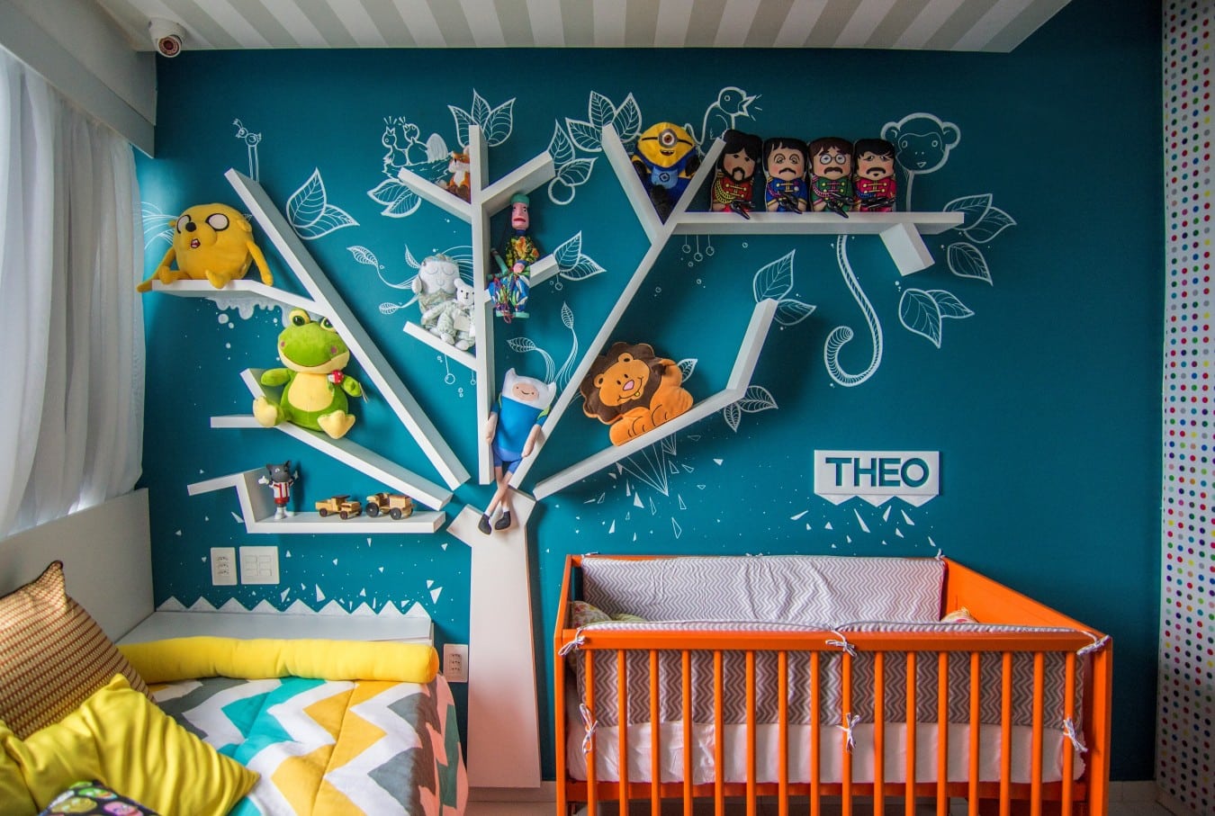 como economizar montar quarto bebê masculino