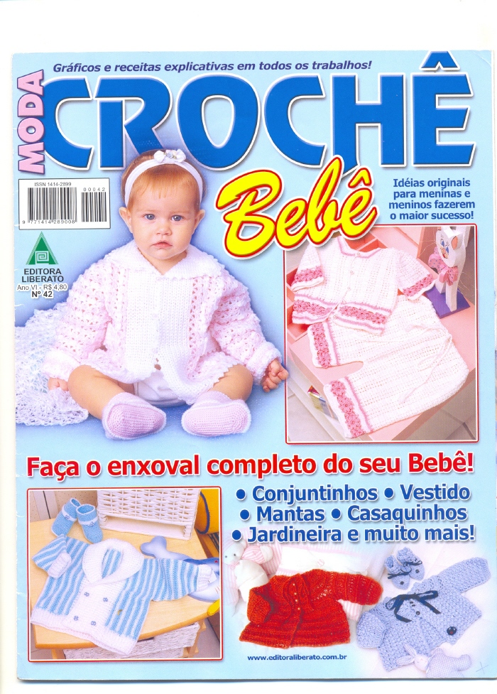 padrões de crochê pdf