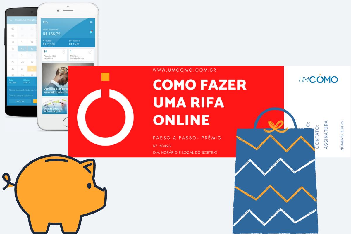 rifa para chá de bebê