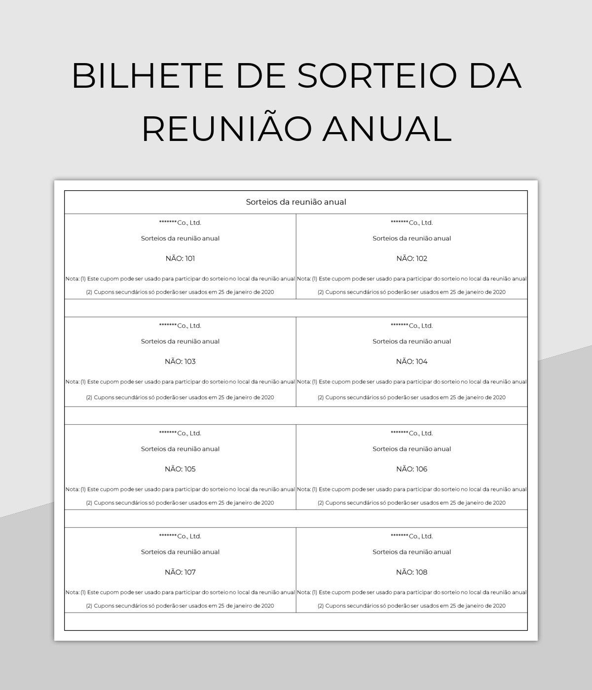 criar rifa para imprimir