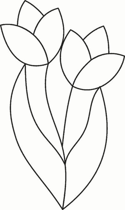 desenhos de flores para pintura em tecido