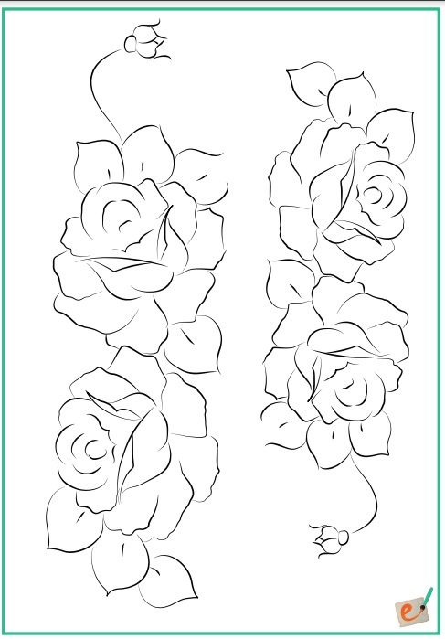 desenhos para pintar e imprimir