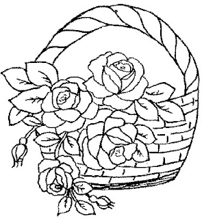 riscos de rosas para pintura a óleo