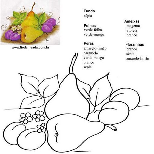 riscos para pintura em tecido para imprimir grátis