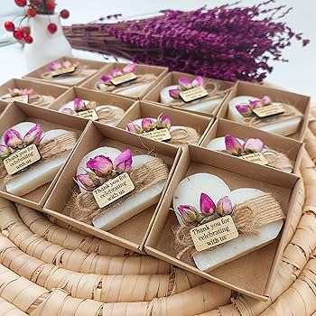 Sabonetes Sustentáveis: Opções Ecológicas para Lembrancinhas de Casamento