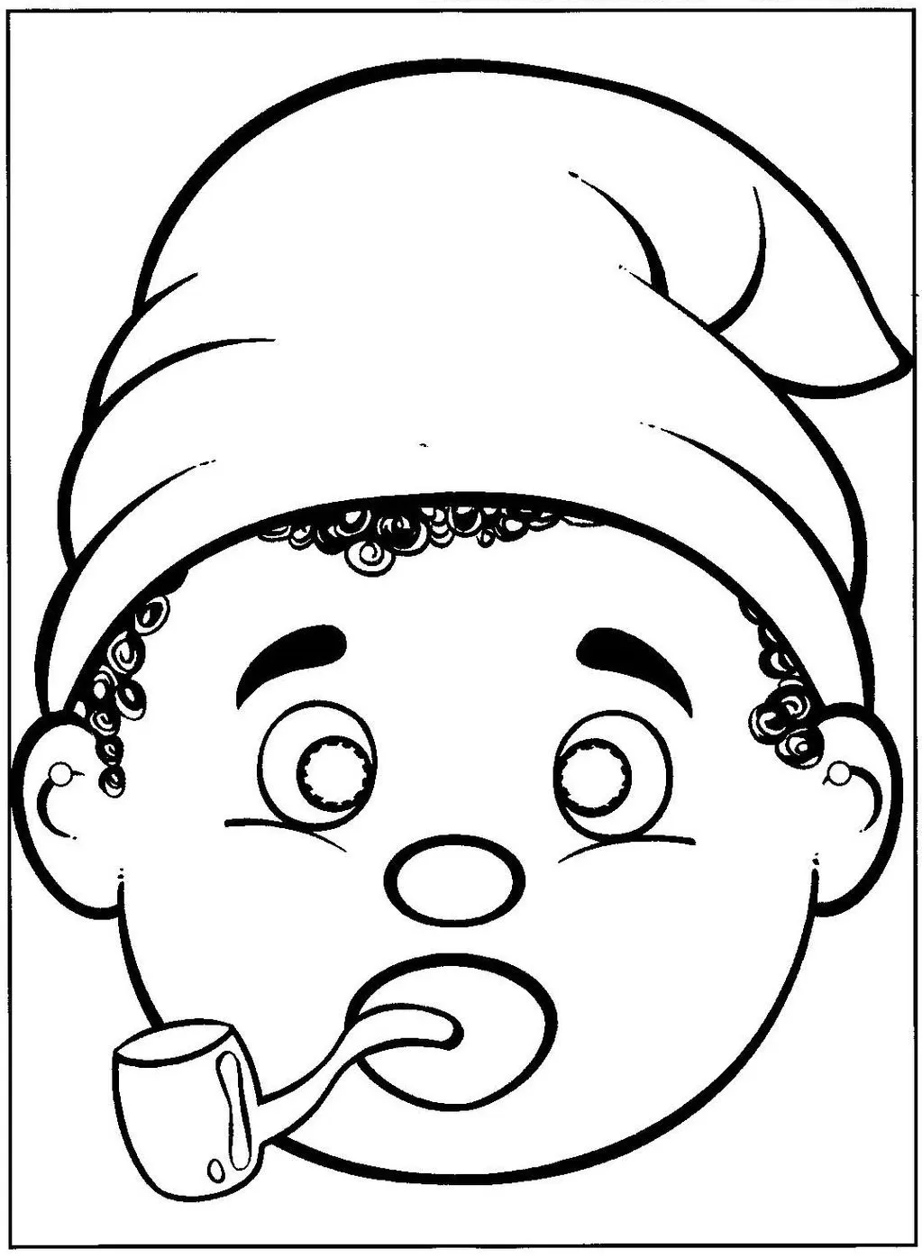 desenho folclore brasileiro para colorir