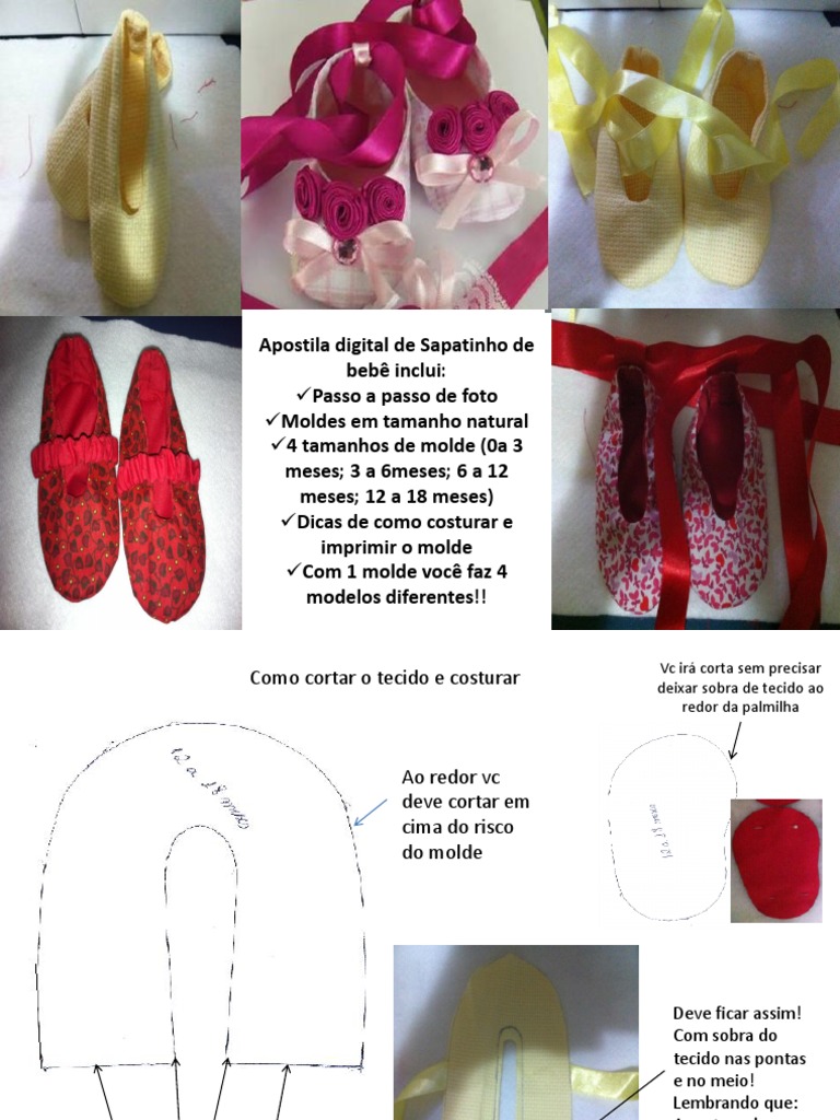 Ponto Invisível na Costura: O Segredo para um Acabamento Perfeito em Sapatinhos