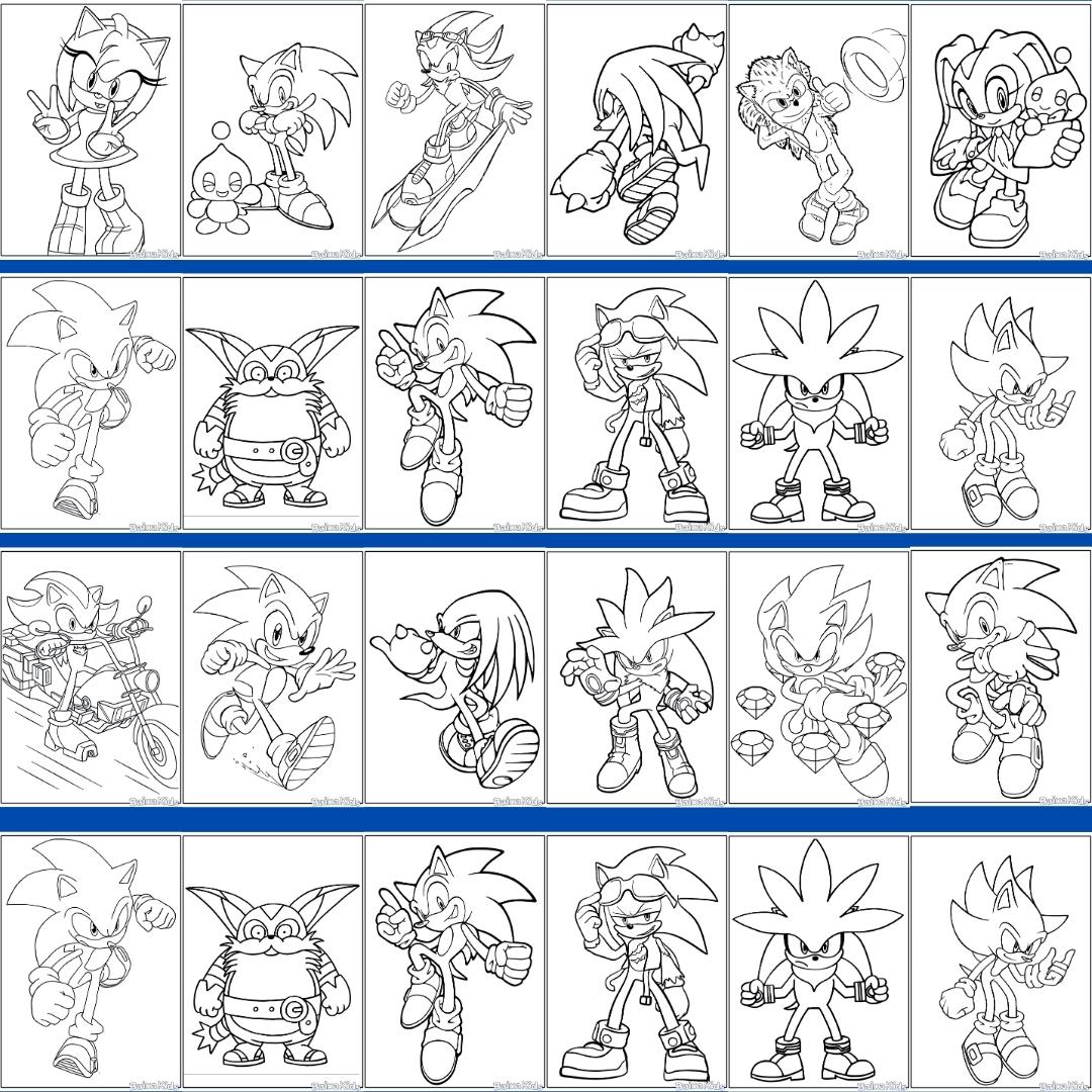 download desenhos sonic 2