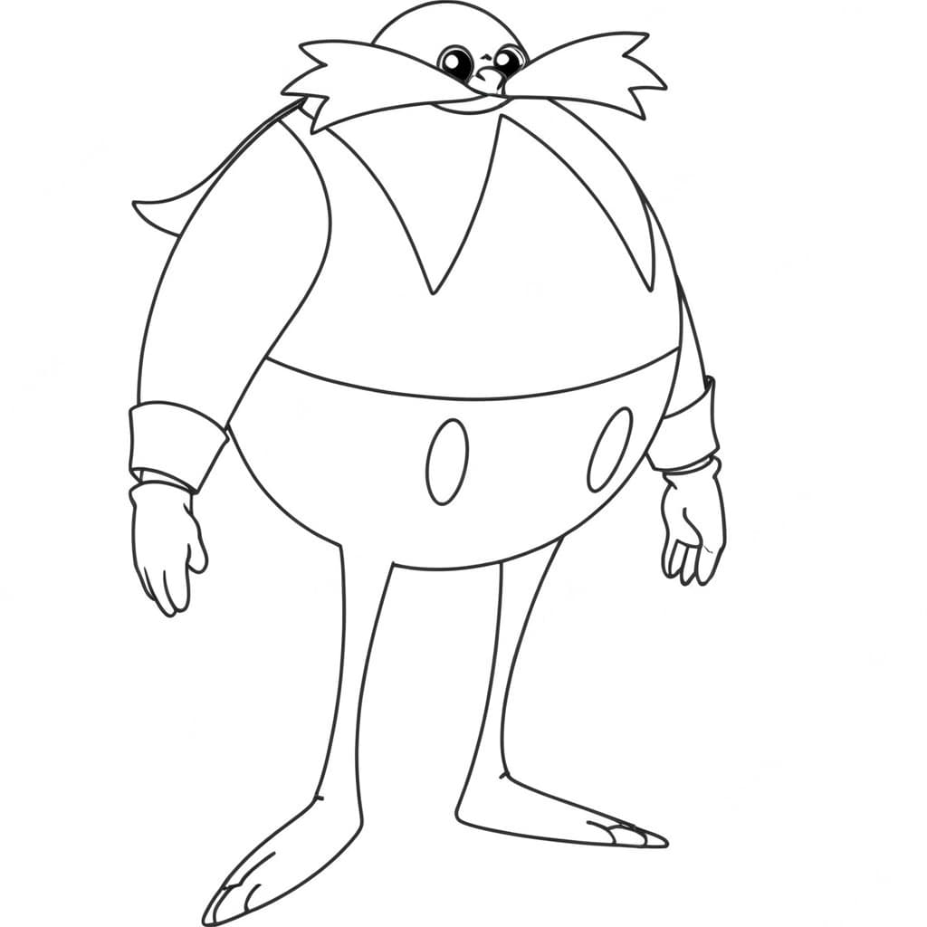 sonic 2 personagens para colorir