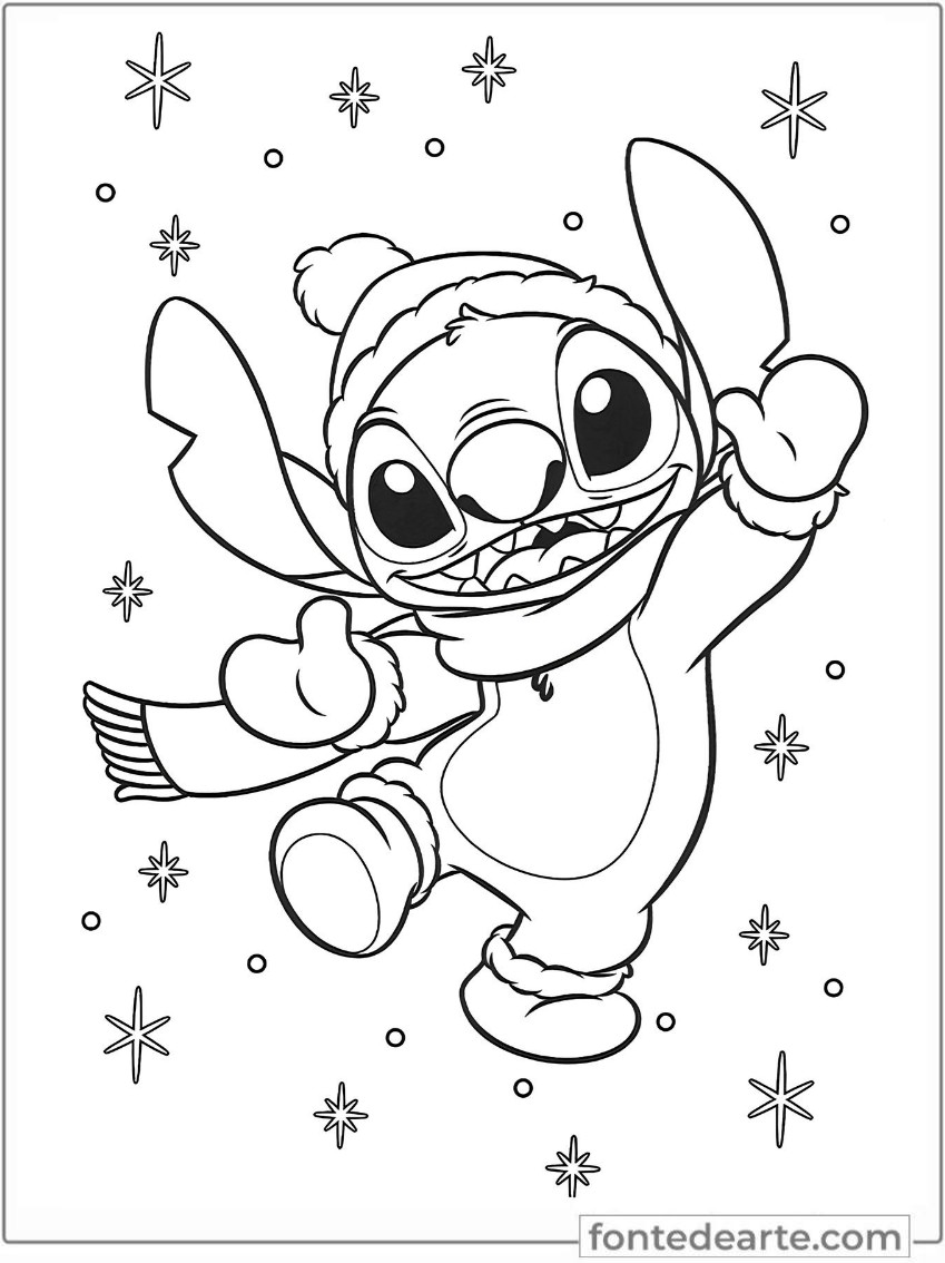 lembrancinhas Stitch para imprimir