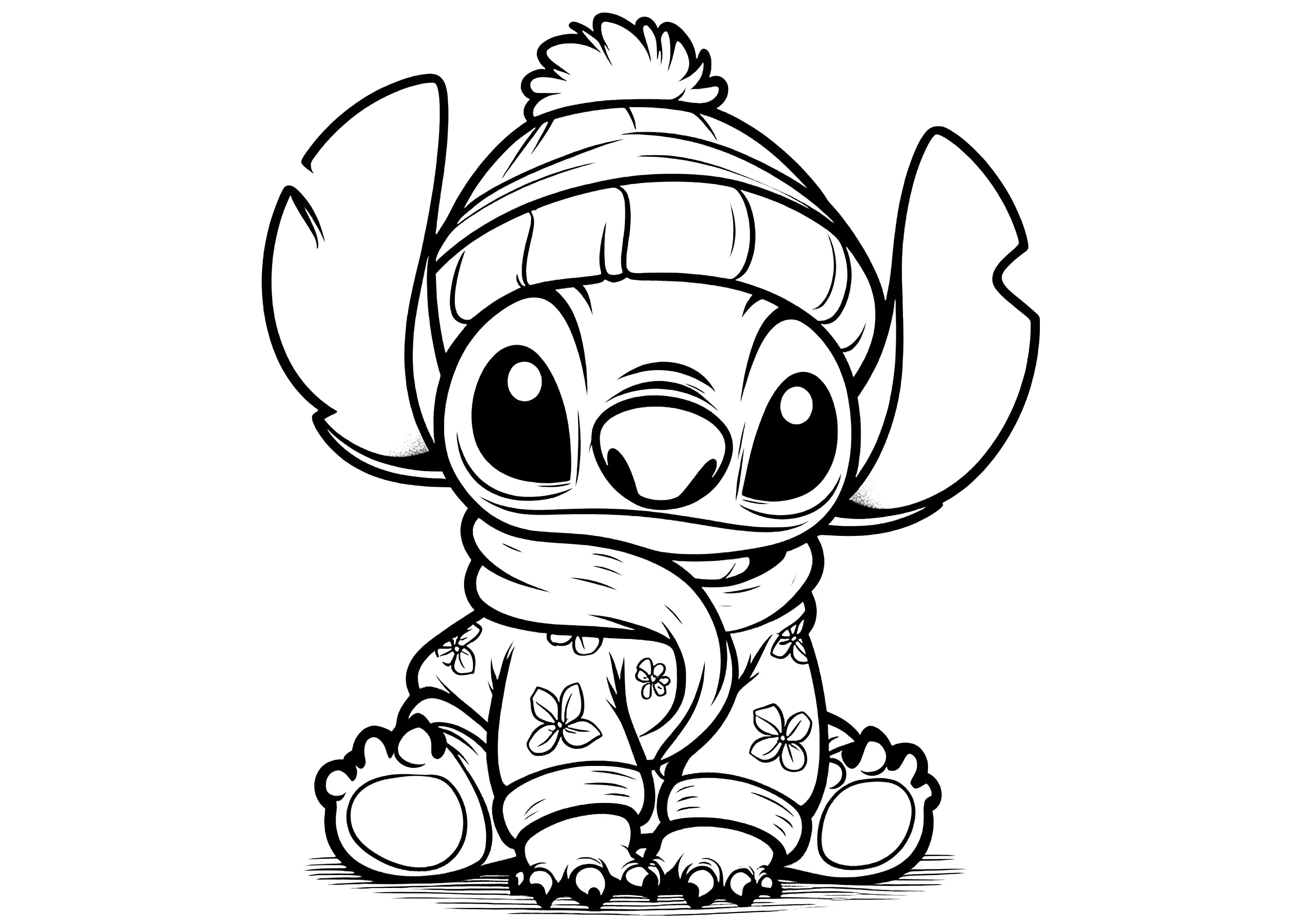 stitch para imprimir em tamanho grande