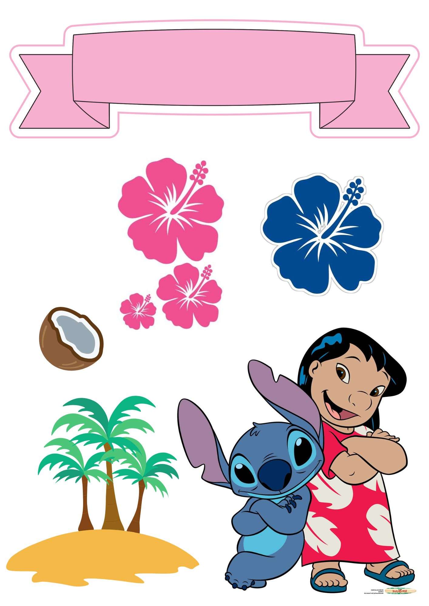 stitch para imprimir grátis