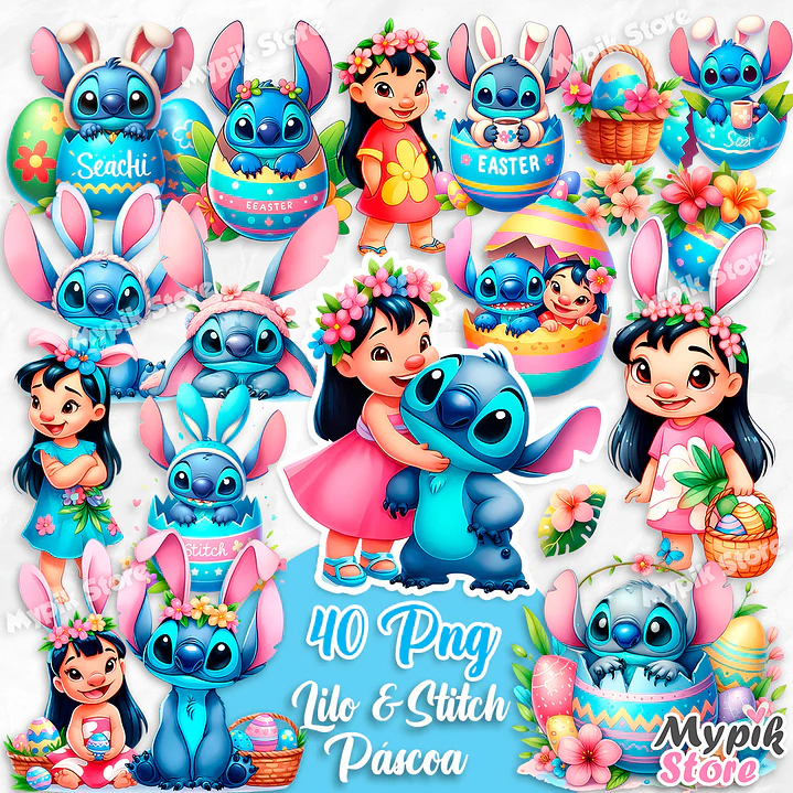 stitch para imprimir grátis