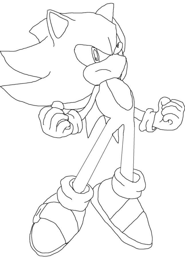 tails the fox para pintar