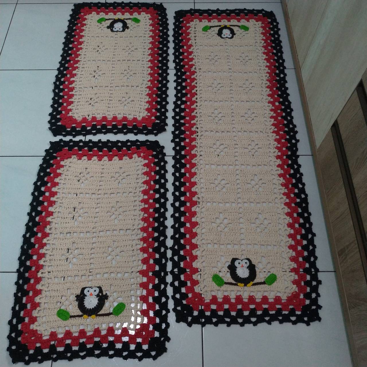 Onde Comprar Tapetes de Coruja Artesanais: Shopee