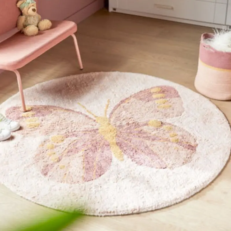 tapete de croche para quarto infantil