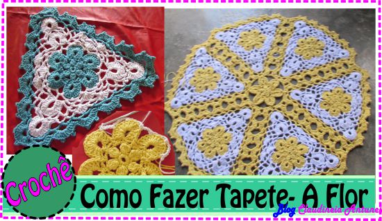 Aprenda a Fazer a Flor Jade em Crochê: O Modelo Mais Amado para Tapetes
