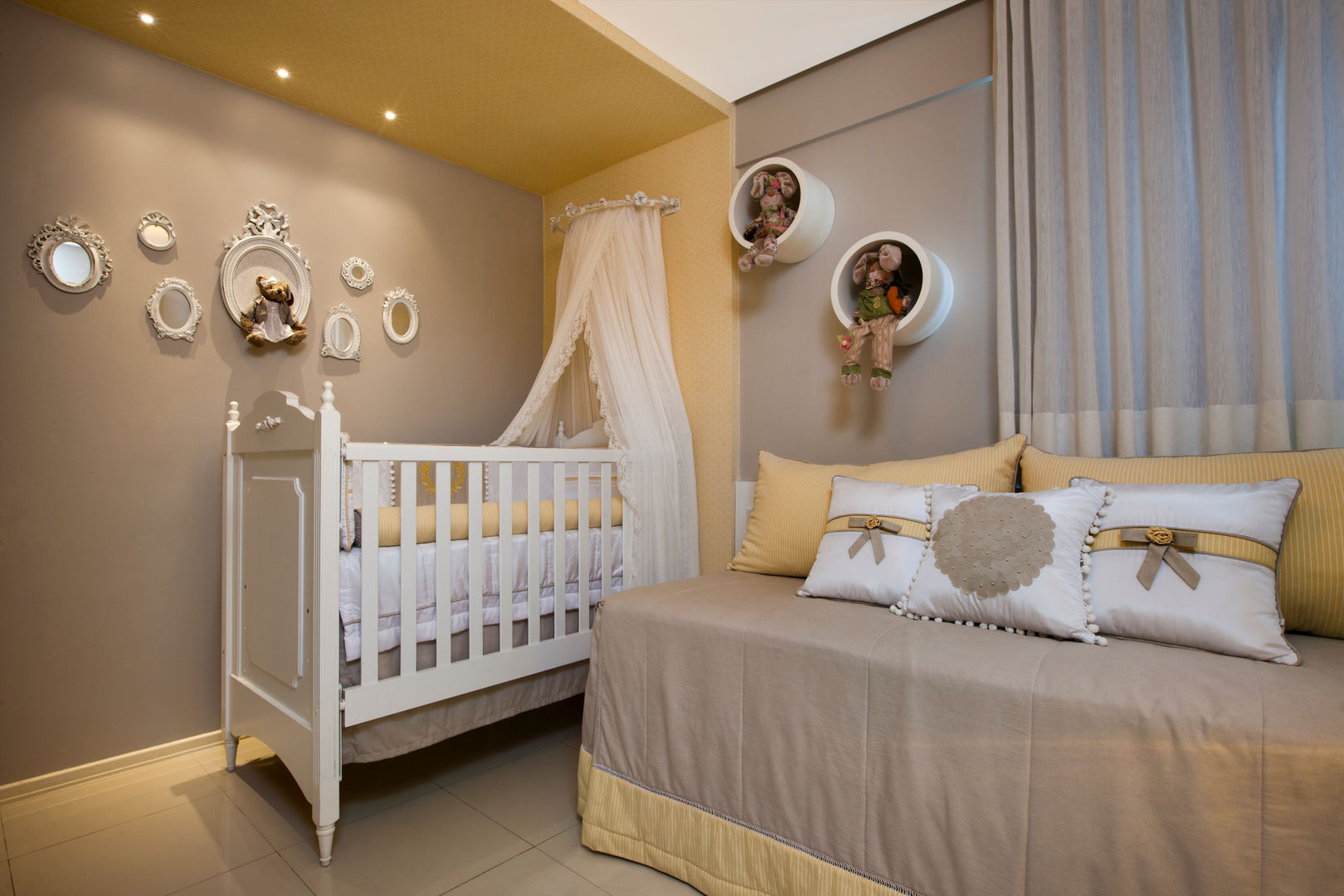 temas de quarto de bebê menina vs menino