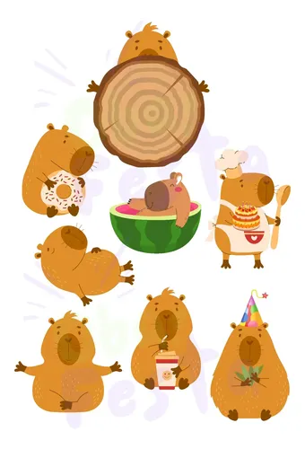 quanto custa um topo de bolo capivara personalizado