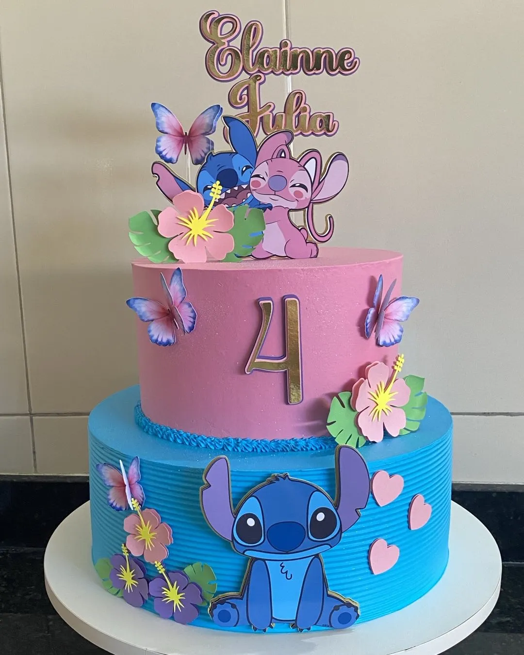 erros comuns ao imprimir topo de bolo stitch em casa