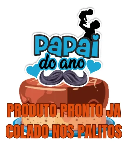 topo de bolo super heroi papai