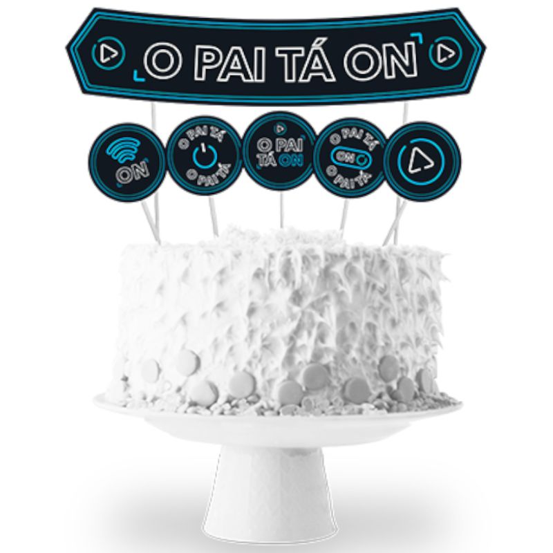 topo de bolo pai de primeira viagem