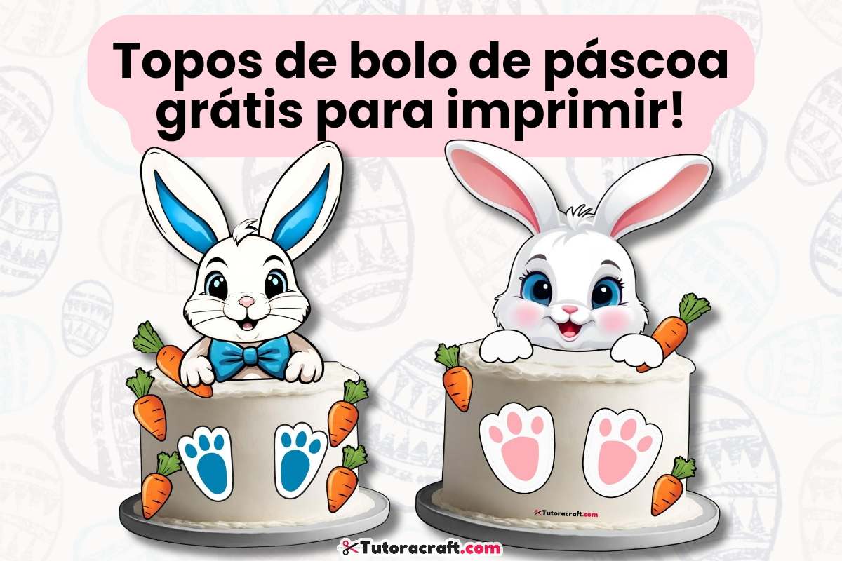 topo de pascoa em camadas