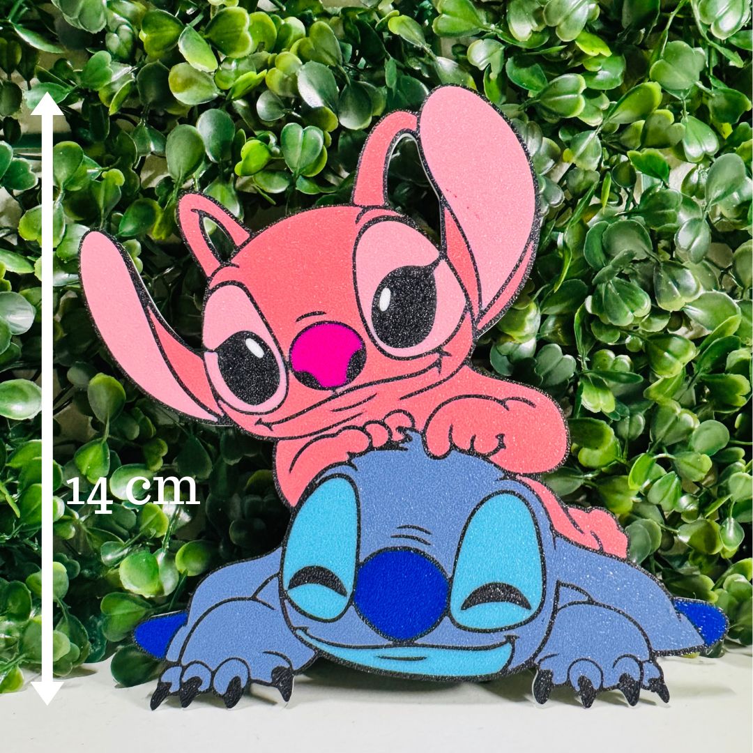 quanto custa um topper de bolo stitch personalizado